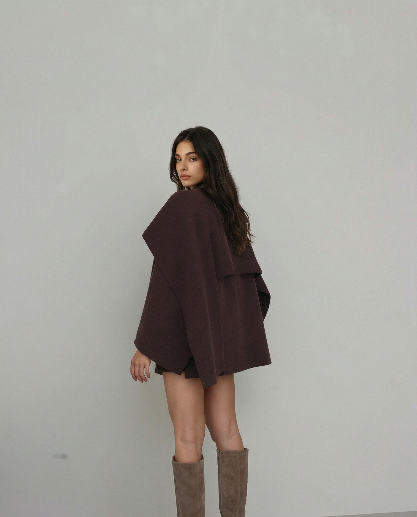 ELIZA | Short Cape Coat