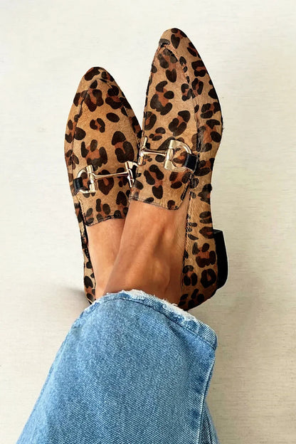 Gitta | Elegáns leopárdmintás mokaszin