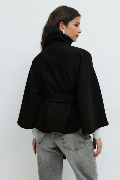 ELIZA | Belted Cape Jacket