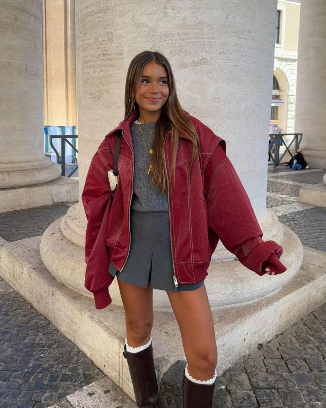 ELIZA | Oversized Contrast Dzseki