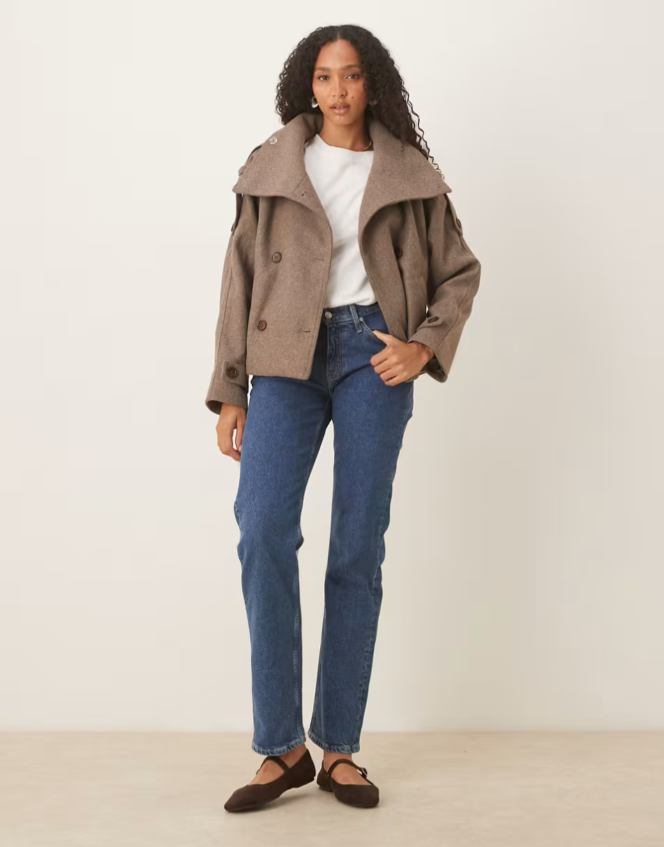 ELIZA | Cropped Trench Coat