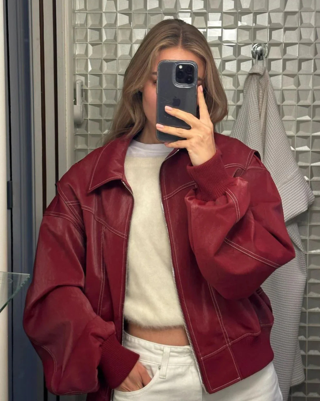 ELIZA | Oversized Contrast Dzseki