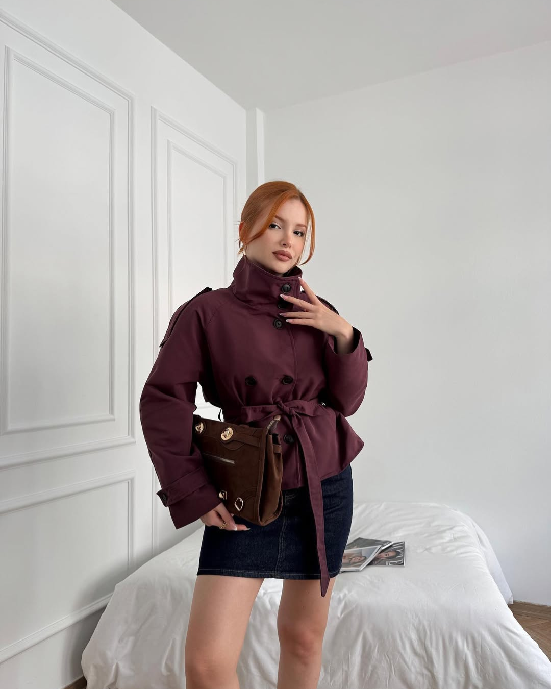 ELIZA | Short Trench Coat