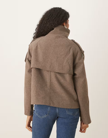 ELIZA | Cropped Trench Coat