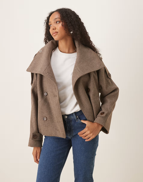 ELIZA | Cropped Trench Coat