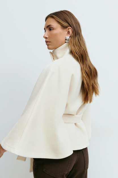 ELIZA | Belted Cape Jacket