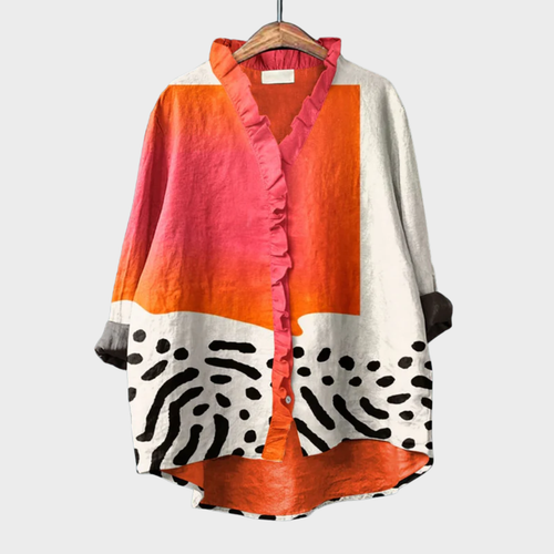 Anikó™ | Elegáns nyári blúz