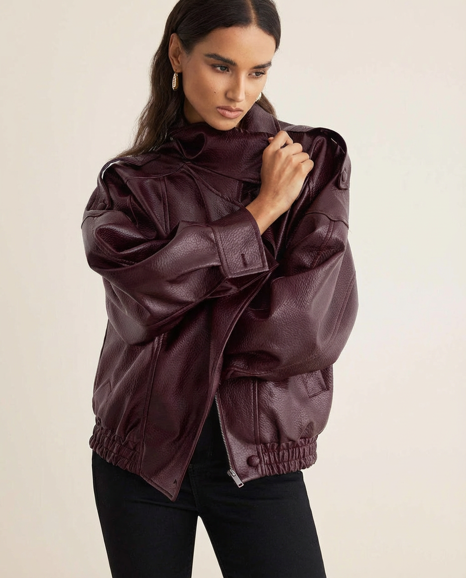ELIZA | Uptown Leather Jacket.