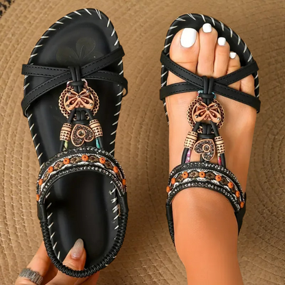 Flóra™ | Ibiza stílusú szandál – Kényelem és elegancia ötvözete