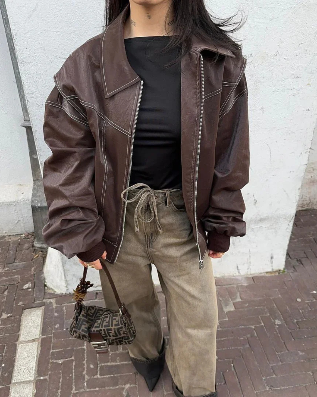 ELIZA | Oversized Contrast Dzseki