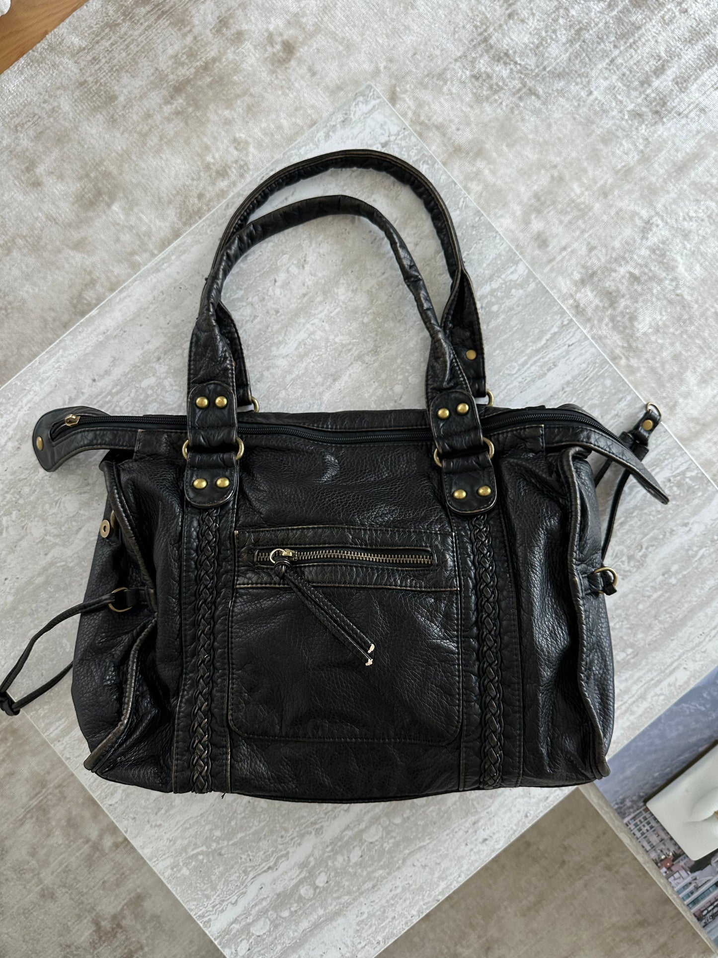ELIZA | Vintage Weave Shoulder Bag