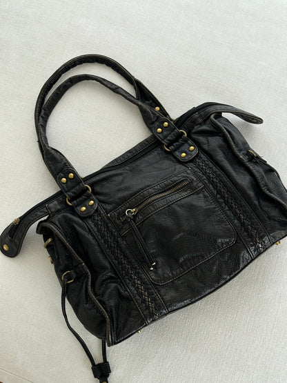 ELIZA | Vintage Weave Shoulder Bag