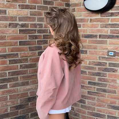 ELIZA | Suede Cloud Bomber