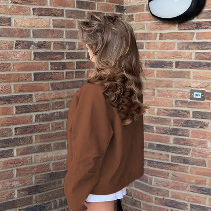 ELIZA | Suede Cloud Bomber