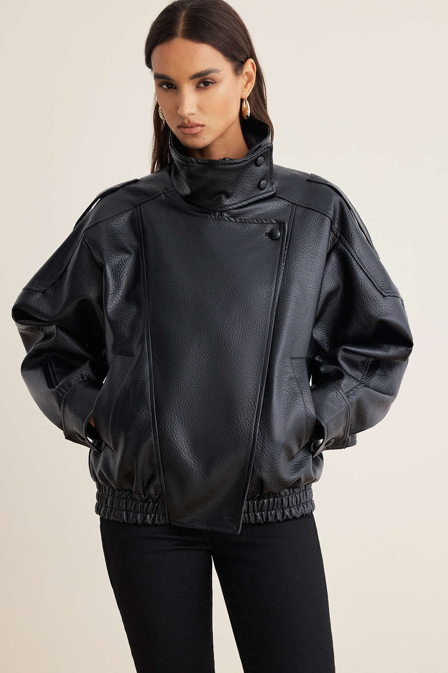ELIZA | Uptown Leather Jacket.
