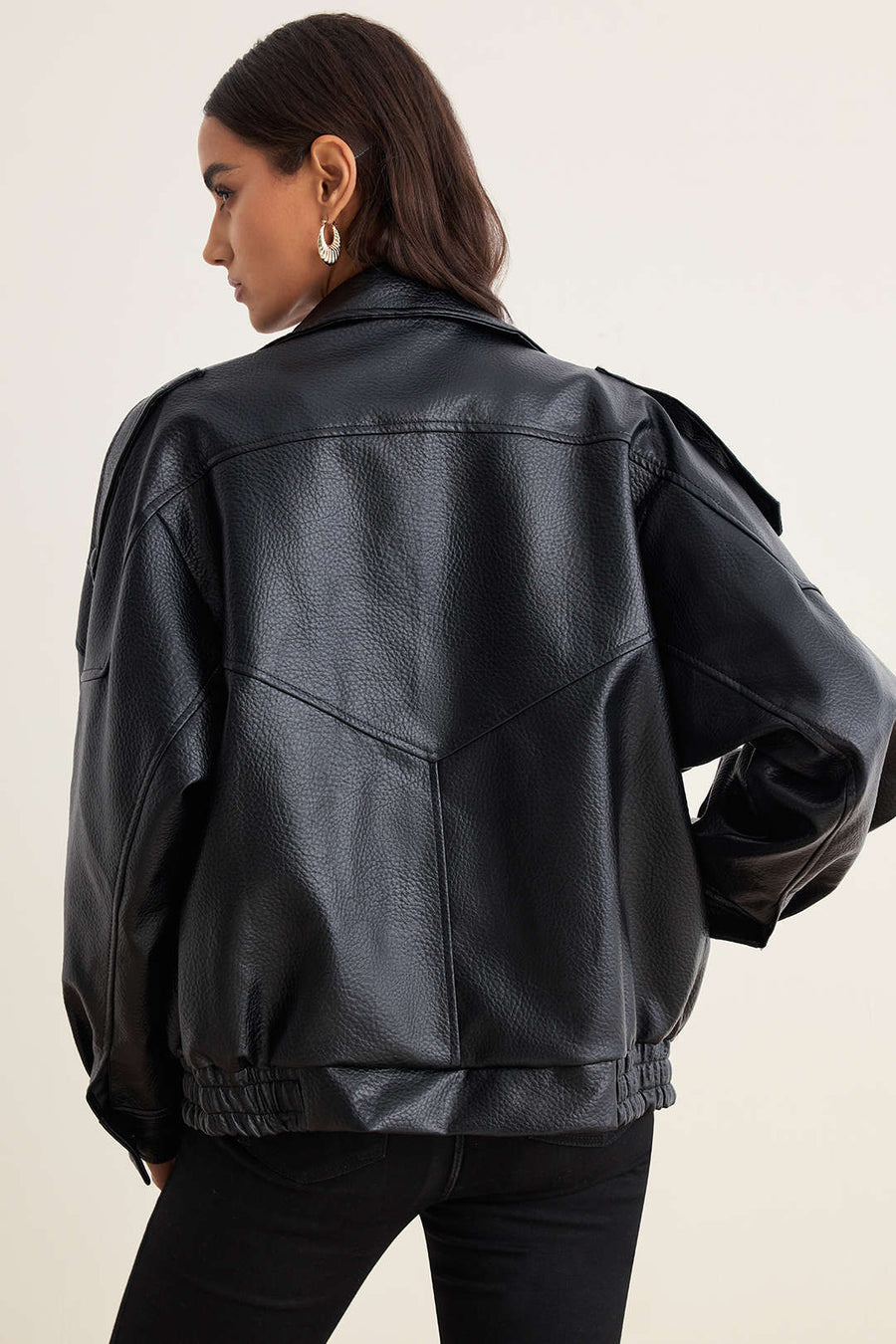 ELIZA | Uptown Leather Jacket.