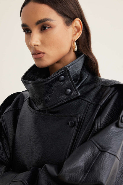 ELIZA | Uptown Leather Jacket.
