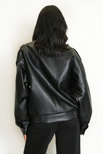 ELIZA | Uptown Leather Jacket.
