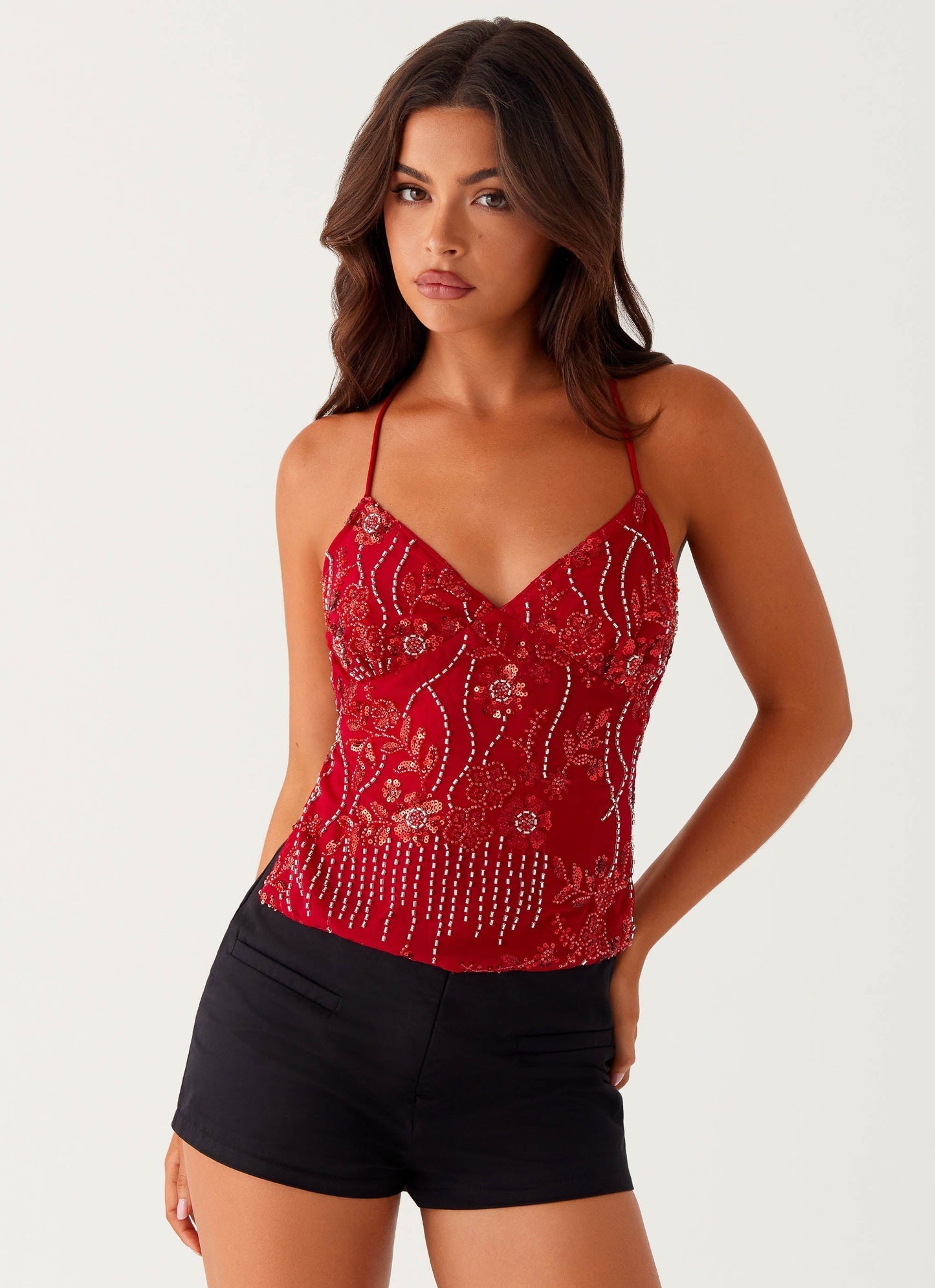 ELIZA | Sequin Cami Felső