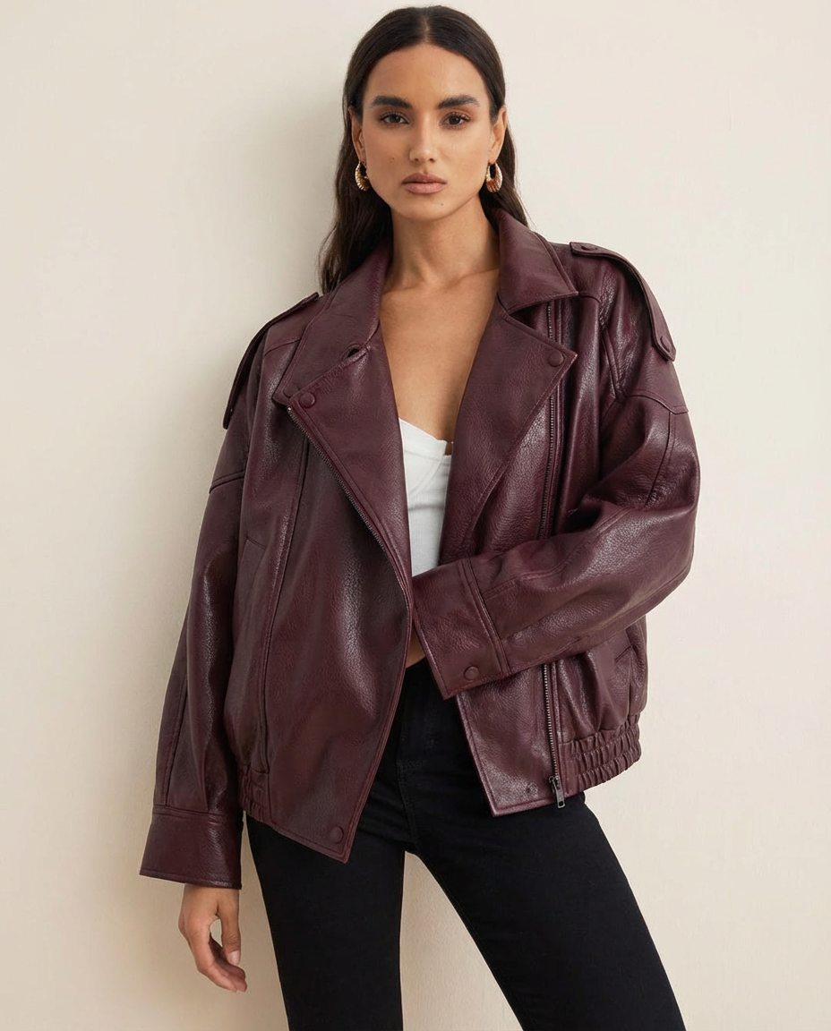 ELIZA | Uptown Leather Jacket.