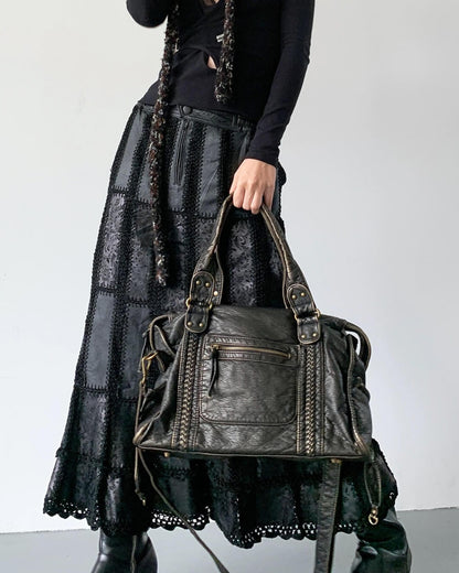 ELIZA | Vintage Weave Shoulder Bag