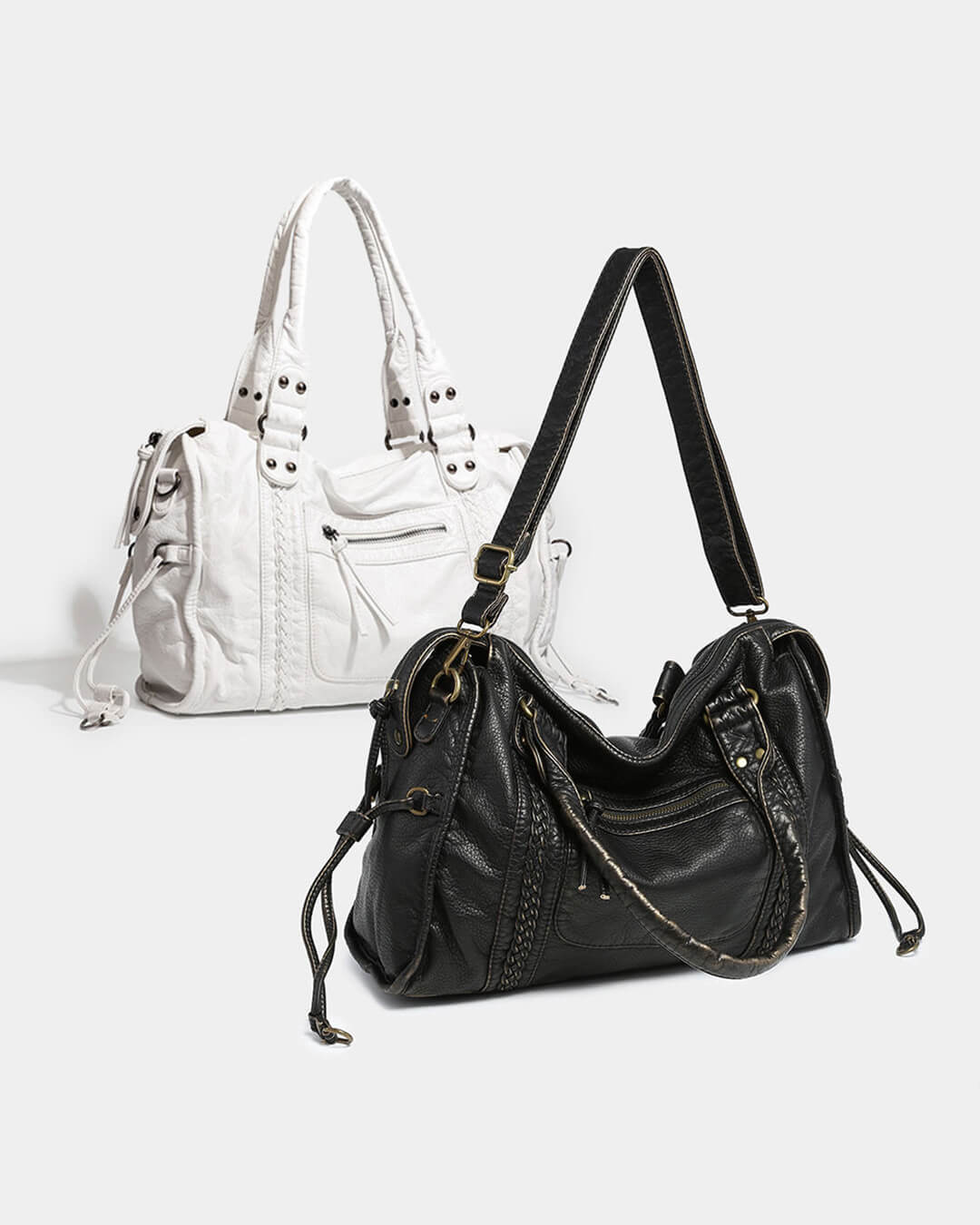 ELIZA | Vintage Weave Shoulder Bag